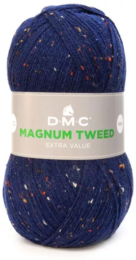 Νήμα Πλεξίματος Dmc Ακρυλικό Magnum Tweed Μπλε 636 840m 400gr