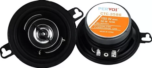 Σετ Ηχεία Αυτοκινήτου Pervoi 3.5" με 150W RMS 2 Δρόμων