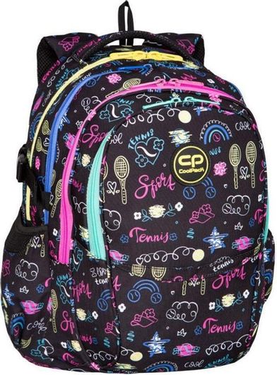 Σχολική Τσάντα Πλάτης Δημοτικού Coolpack Factor Tennis Star Πολύχρωμο