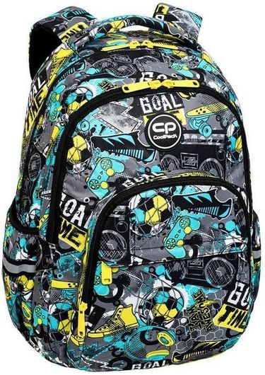 Σχολική Τσάντα Πλάτης Δημοτικού Coolpack Basic Plus Goal Time Πολύχρωμο