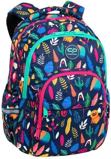Σχολική Τσάντα Πλάτης Δημοτικού Coolpack Basic Plus Lady Color Πολύχρωμο