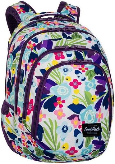 Σχολική Τσάντα Πλάτης Δημοτικού Coolpack Drafter 3 Flower Me Πολύχρωμο