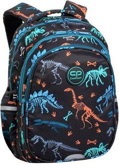Σχολική Τσάντα Πλάτης Δημοτικού Coolpack Jerry Fossil Πολύχρωμο