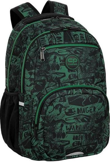 Σχολική Τσάντα Πλάτης Δημοτικού Coolpack Pick Danger Μαύρο / Πράσινο