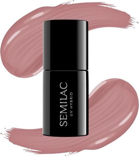 Ημιμόνιμο Βερνίκι Νυχιών Semilac Business Line Nude Red 213 7ml