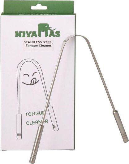 Καθαριστής Γλώσσας Niyamas από Ανοξείδωτο Ατσάλι 1τμχ