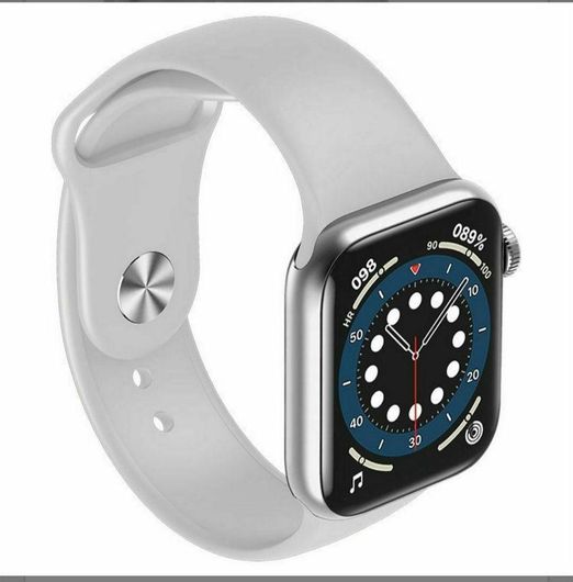 Smartwatch HW12 40mm Silicone Strap Silver