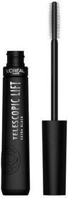 Μάσκαρα L'Oreal Paris Telescopic Lift για Όγκο & Καμπύλη Extra Black 9.9ml
