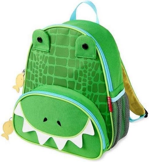 Σχολική Τσάντα Πλάτης Νηπίου Skip Hop Zoo Κροκόδειλος Πράσινο