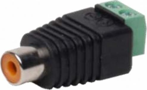 Βύσμα Σύνδεσης Συστημάτων CCTV Tele AA-010 / RCA01F