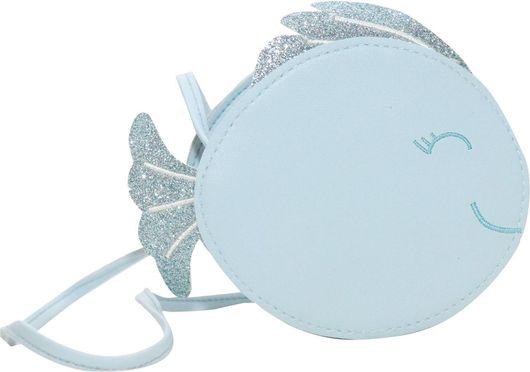 Παιδική Τσάντα Βόλτας Yuko.B Ώμου Lulli the Fish Γαλάζιο