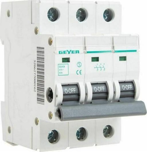Διακόπτης Ράγας Geyer Τριπολικός 63A