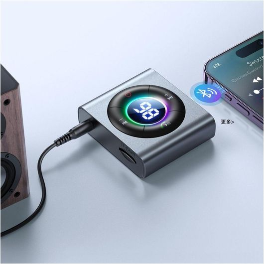 FM Transmitter Αυτοκινήτου Joyroom με AUX / Bluetooth