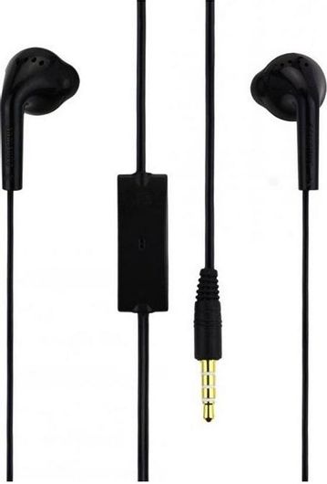 Samsung EHS61AS Bulk Earbuds Handsfree Ακουστικά με Βύσμα 3.5mm Μαύρο