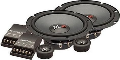 Σετ Ηχεία Αυτοκινήτου PowerBass Διαιρούμενα 6.5" με 75W RMS 2 Δρόμων