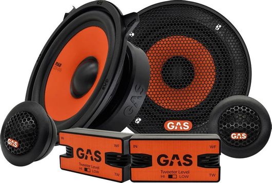 Σετ Ηχεία Αυτοκινήτου Gas Car Audio Διαιρούμενα 5.25" με 90W RMS 2 Δρόμων