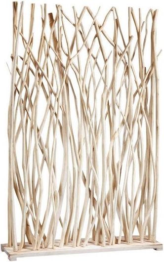 Διακοσμητικό Παραβάν HomeMarkt από Φυσικά Μασίφ Κλαδιά με 1 Φύλλο 120x180cm