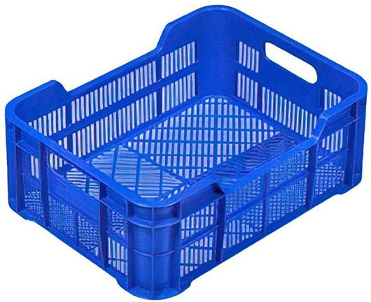 Διάτρητο Τελάρο μπλε raw material 11lt 40x30x15cm κιβώτιο πλαστικό 0147