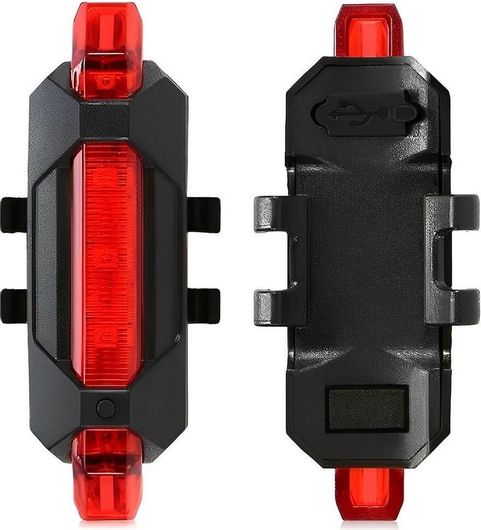 Φως Ποδηλάτου Επαναφορτιζόμενο Οπίσθιο BS-216 Κόκκινο