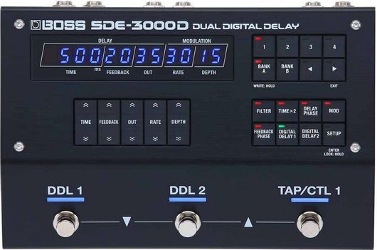 Πετάλι Boss SDE-3000 Dual Delay Ηλεκτρικής Κιθάρας