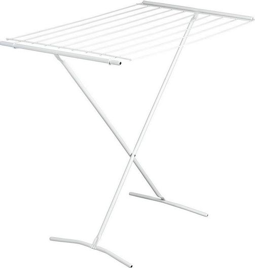 Απλώστρα Metaltex Como Πτυσσόμενη Δαπέδου από Μέταλλο με Μήκος Απλώματος 8m