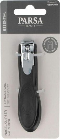 Νυχοκόπτης Parsa Μεγάλος 9.5cm με Θήκη Μαύρο