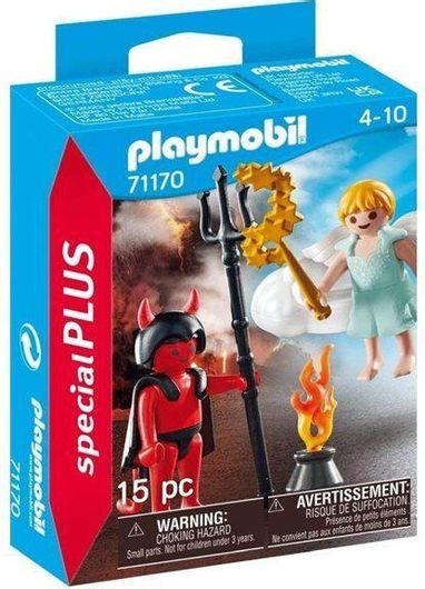 Playmobil Special Plus Αγγελάκι Διαβολάκι 4+ Ετών #71170 