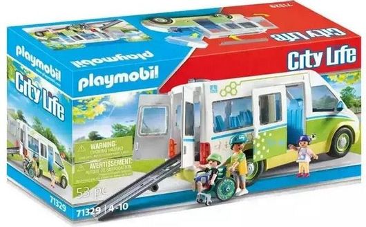 Playmobil City Life Σχολικό Λεωφόρειο για 4+ Ετών #71329