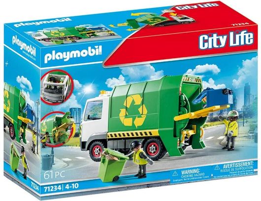 Playmobil City Life Όχημα Ανακύκλωσης για 4+ Ετών #71234