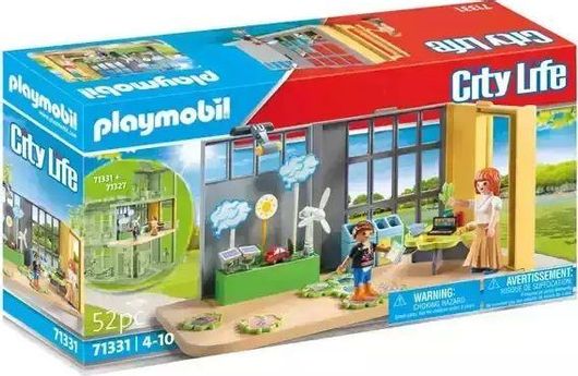 Playmobil City Life Τάξη Γεωγραφίας για 4 ετών