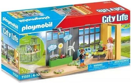 Playmobil City Life Τάξη Γεωγραφίας για 4 ετών