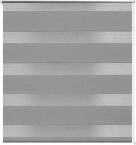 Ρόλερ Σκίασης vidaXL Zebra Διπλό Γκρι 40x100cm 