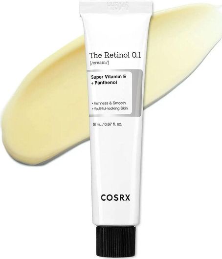 Κρέμα Προσώπου Cosrx The Retinol 0.1 Νυκτός για Σύσφιξη & Ακμή με Ρετινόλη & Πεπτίδια 20ml