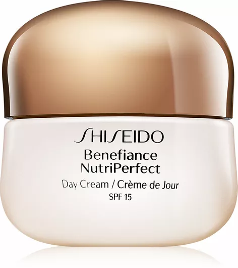 Κρέμα Προσώπου Shiseido Benefiance NutriPerfect Ημέρας με SPF15 για Ενυδάτωση, Αντιγήρανση & Ανάπλαση 50ml