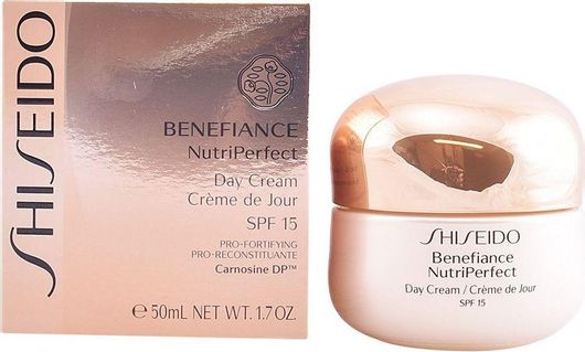 Κρέμα Προσώπου Shiseido Benefiance NutriPerfect Ημέρας με SPF15 για Ενυδάτωση, Αντιγήρανση & Ανάπλαση 50ml