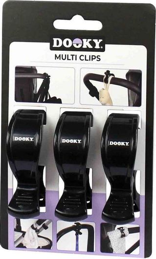 Clips Καροτσιού Dooky Μαύρο