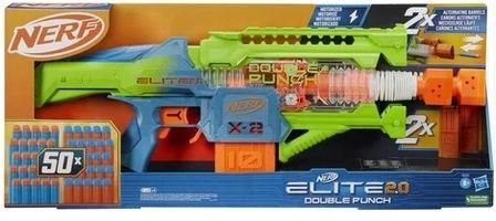 Εκτοξευτής Nerf Double Punch Elite 2.0 για 8+ Ετών