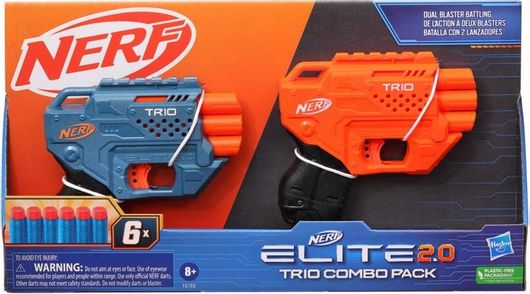 Εκτοξευτής Nerf Trio Combo Pack Elite 2.0 για 8+ Ετών