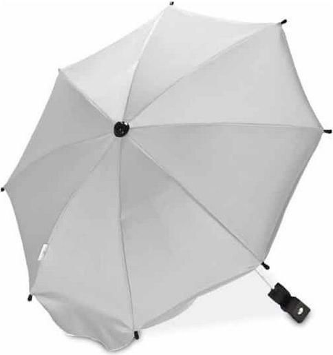 Ομπρέλα Καροτσιού Caretero Fluffy Γκρι