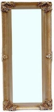 Καθρέπτης Τοίχου Ολόσωμος με Χρυσό Ξύλινο Πλαίσιο 150x90cm