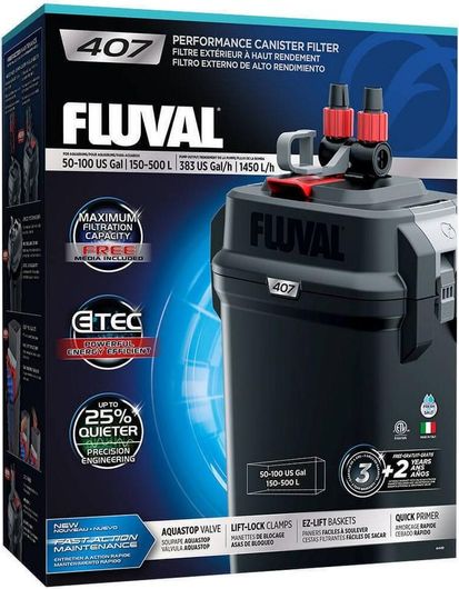 Φίλτρο Ενυδρείου Fluval 407 500 L/H