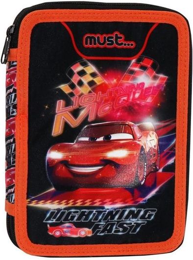 Must Team Disney Cars Lighting Fast Κασετίνα Γεμάτη Κόκκινο
