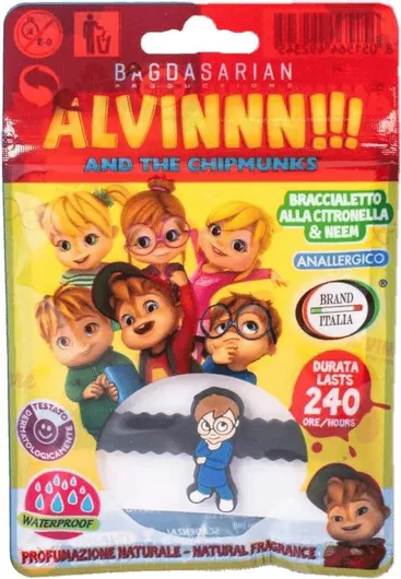 Αντικουνουπικό Βραχιόλι Medico Brand Italia Alvin για Αγόρι Μαύρο