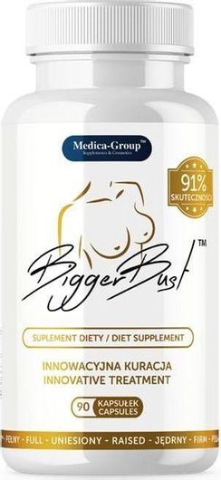 Bigger Bust Φυτικό Συμπλήρωμα Άυξησης Στήθους 90 Κάψουλες