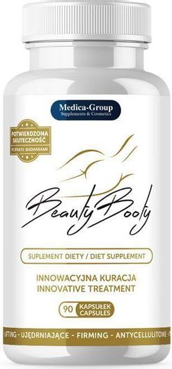 Beauty Booty Συμπλήρωμα Σύσφιξης & Ανόρθωσης Γλουτών 90 Κάψουλες