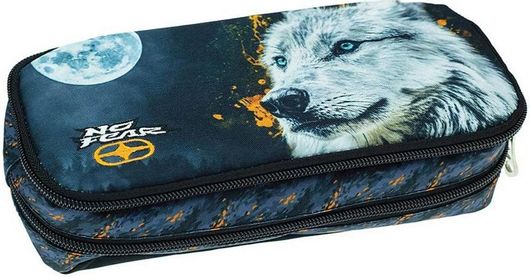 Κασετίνα Back Me Up No Fear White Wolf με 2 Θήκες Πολύχρωμο