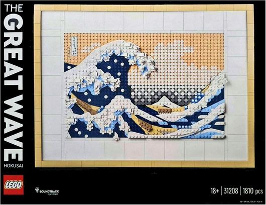 Lego Art Hokusai – The Great Wave για 18+ Ετών