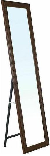 Καθρέπτης Δαπέδου Woodwell με Ξύλινο Πλαίσιο Καρυδί 39x2.5x148cm
