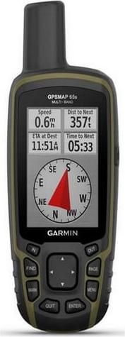 GPS Χειρός Garmin GPSMAP 65s Μαύρο