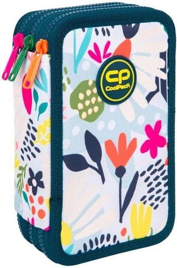 Coolpack JUMPER 3 Κασετίνα Γεμάτη με 3 Θήκες Πολύχρωμη